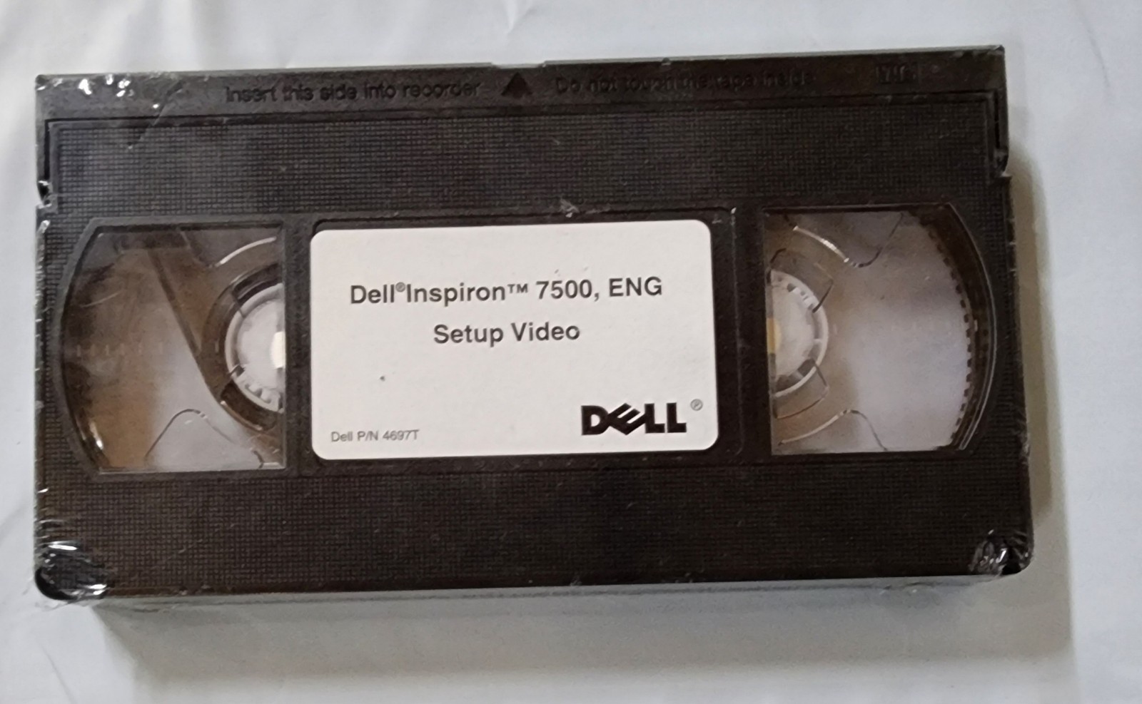 Dell Inspiron 7500 ENG setup video VHS VID 17500 Sealed 4697T Vintage Dell Inspiron 7500 ENG setup video VHS VID 17500 Sealed 4697T Vintage