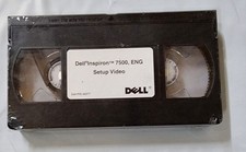 Dell Inspiron 7500 ENG setup video VHS VID 17500 Sealed 4697T Vintage picture