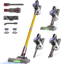 MONSGA Cordless Vacuum 45KPa 400W 50Min Anti-Tangle Charging Dock Pet Hair LED picture