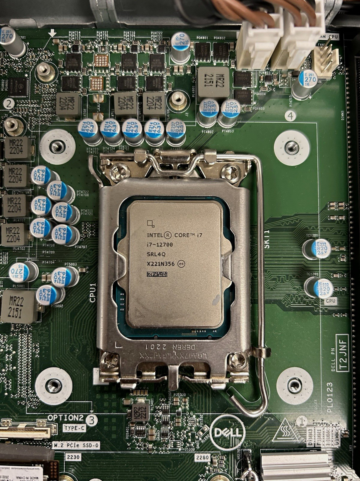 12 Gen Intel i7-12700 4.45GHz 12-core CPU