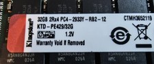 (32GB x8) 256GB Kingston PC4-2933Y DDR4 ECC Registered  (Server) picture