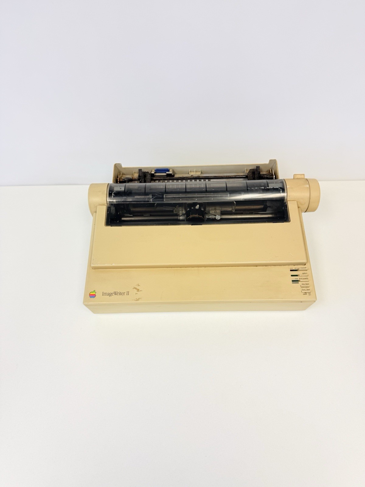Vintage Apple ImageWriter II Dot-Matrix Printer Powers On Untested Fair Vintage Apple ImageWriter II Dot-Matrix Printer Powers On Untested Fair