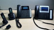 Lot of Grandstream VoIP phones 1x  GXP2160, 1x GXP1630, 1x DP710, 1x DP715 picture