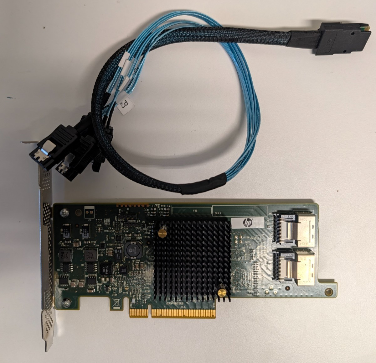 HP 660088-001 SAS9205-8i 6GB/s SAS SATA HBA Raid Controller Adapter Card PCIe3