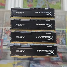 *KIT OF 4* Kingston HyperX Fury DDR4-2400 4x4GB HX424C15FB/4 picture