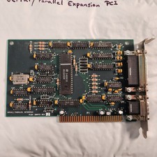 Vintage Serial Parallel Interface ISA Expansion Card PCBA 188970 REV J NS16450N picture