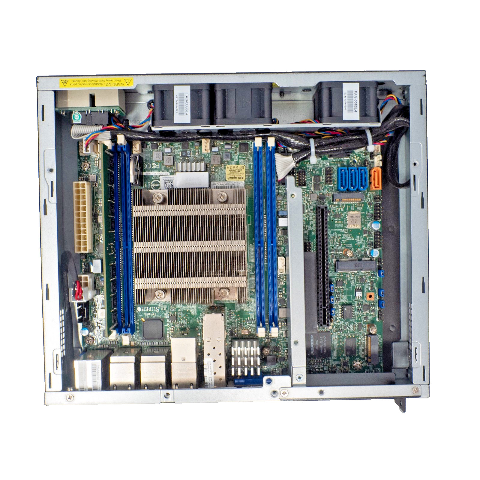 Supermicro E300-9D-4CN8TP Xeon D-2123IT 8GB RAM 4x10GbE SFP+ IPMI Server w/ PSU Supermicro E300-9D-4CN8TP Xeon D-2123IT 8GB RAM 4x10GbE SFP+ IPMI Server w/ PSU