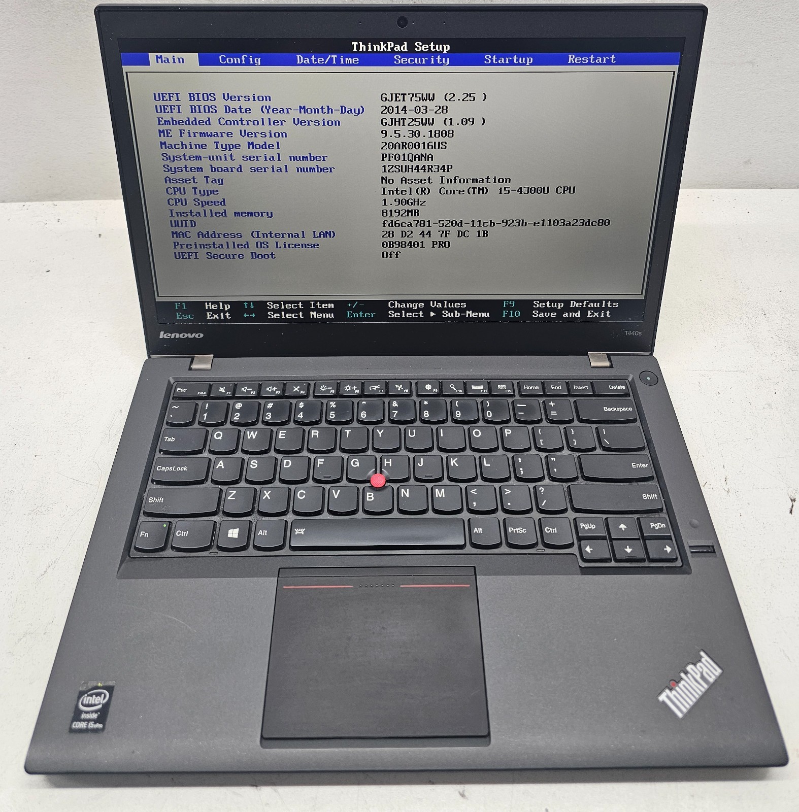 Lenovo ThinkPad T440s 14\
