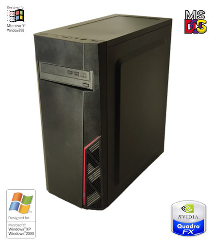 NEW* AMD Athlon 2.5GHz Nvidia 4GB Win98 XP DOS Multiboot Retro PC w/ 50+ Games
