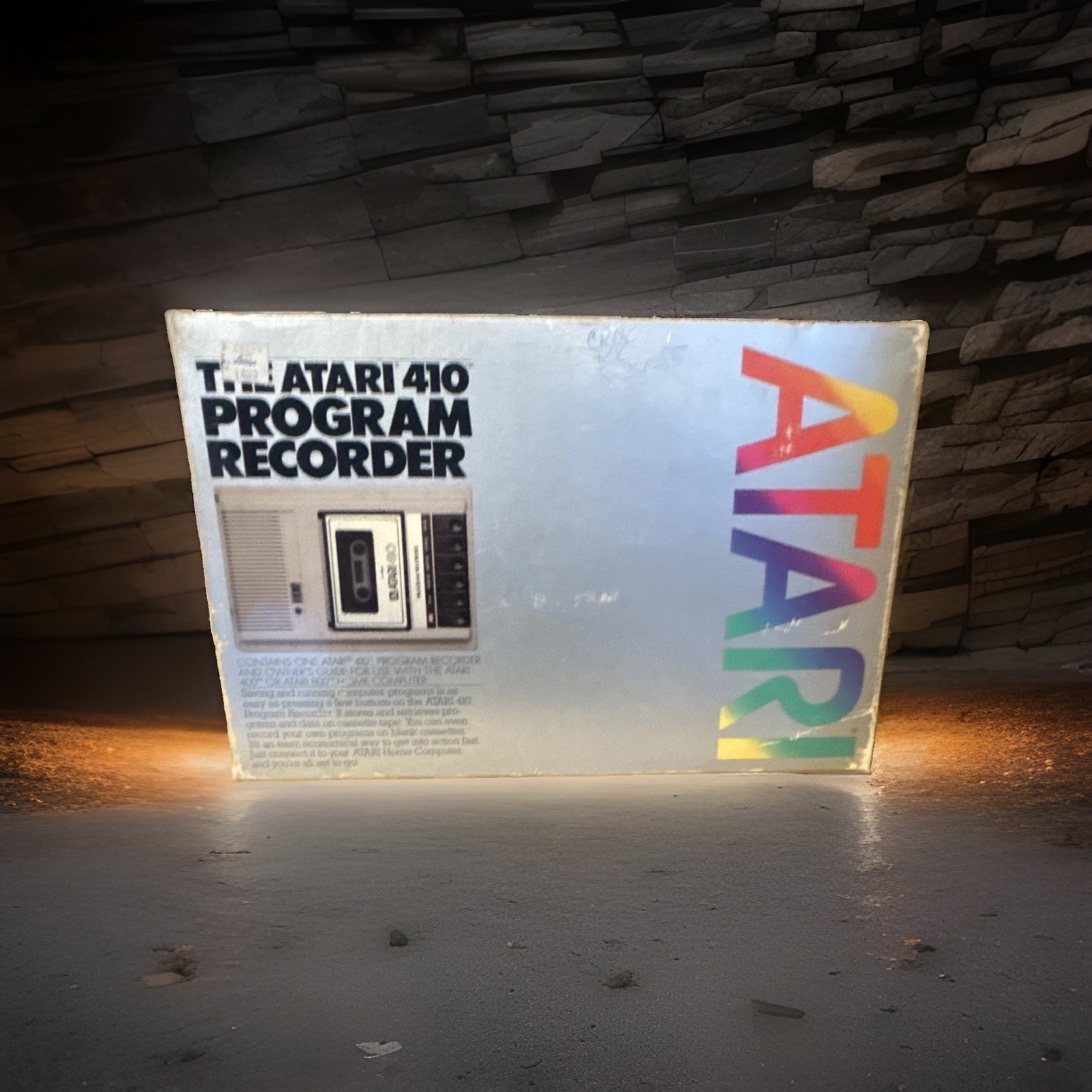 Atari 410 Program Recorder Cassette Tape Drive for Atari 400/800 Computers