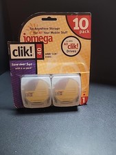 New Vintage Iomega Clik 40MB Removable Storage Disks – 10 Pack picture