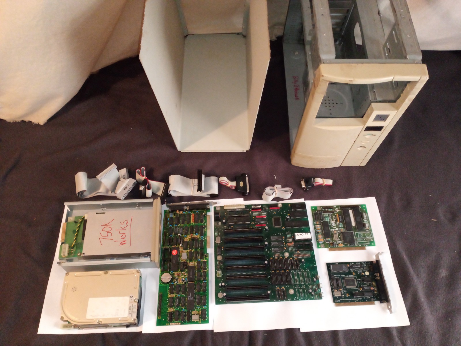 Vintage ITO/ Juko St 1988 ibm compatible PC Computer Tower, Untested
