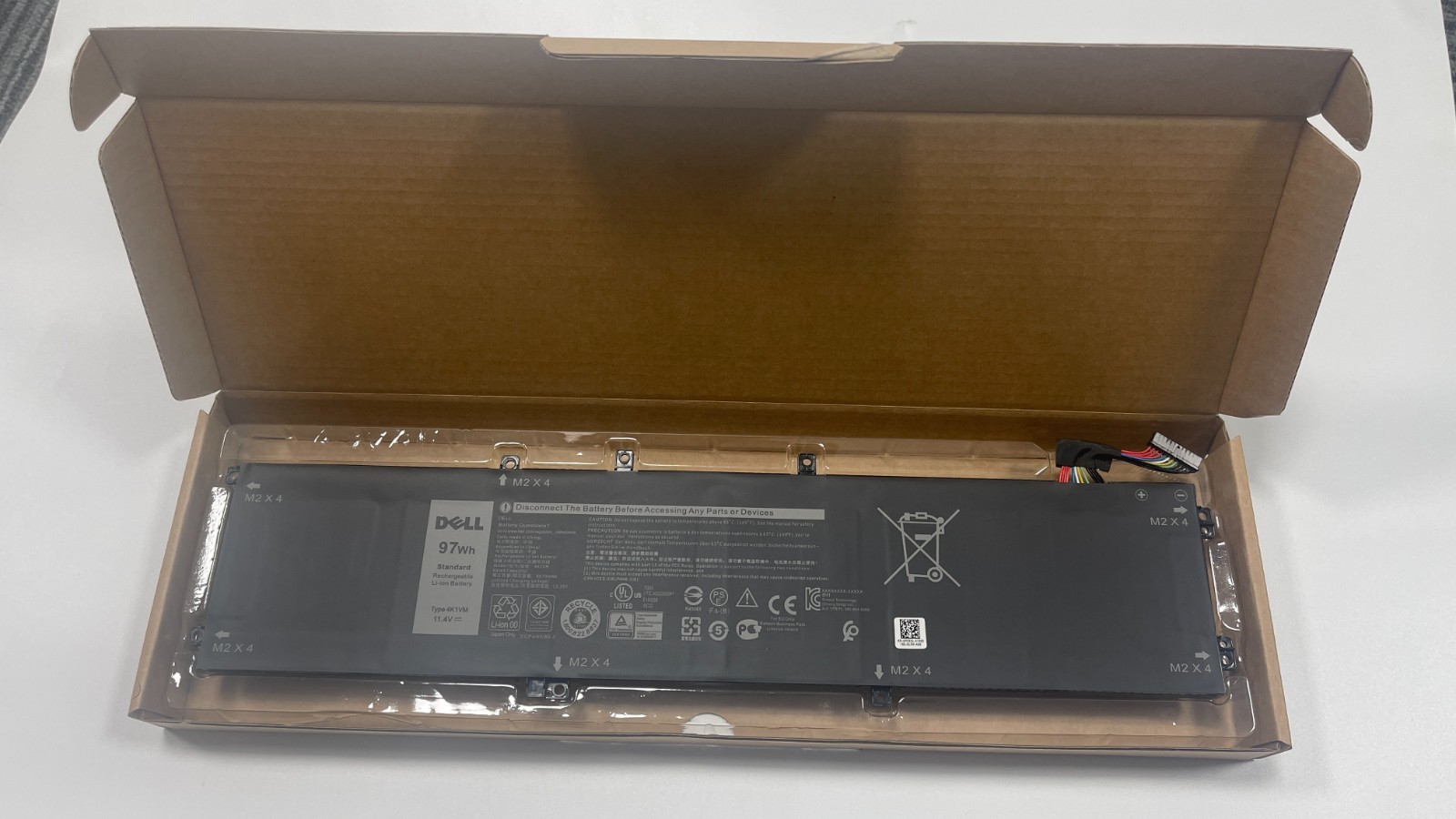 OEM 6-Cell 97Wh 4K1VM Battery For Dell G7 17 7700 W62W6 XYCW0 9TM7D V0GMT NCC3D OEM 6-Cell 97Wh 4K1VM Battery For Dell G7 17 7700 W62W6 XYCW0 9TM7D V0GMT NCC3D