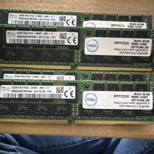 SK hynix 128GB (4x32GB) DDR4-2400T ECC Registered DIMM Server RAM PC4-2400 picture