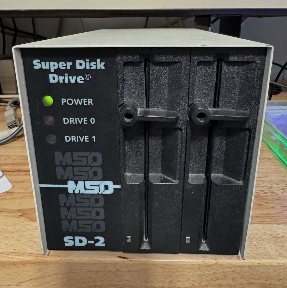 MSD SD-2 Super Disk Drive Dual 5.25in Floppy Drive for C64,VIC-20, and PET