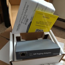 CyberData SIP Paging Adapter VOIP 011233C / 021542G picture
