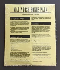 New Sealed Vintage 1994 Computer Software - SmartVoice Macintosh Bonus Pack picture