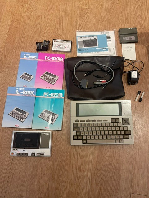 NEC PC-8201A vintage computer NEC PC-8201A vintage computer