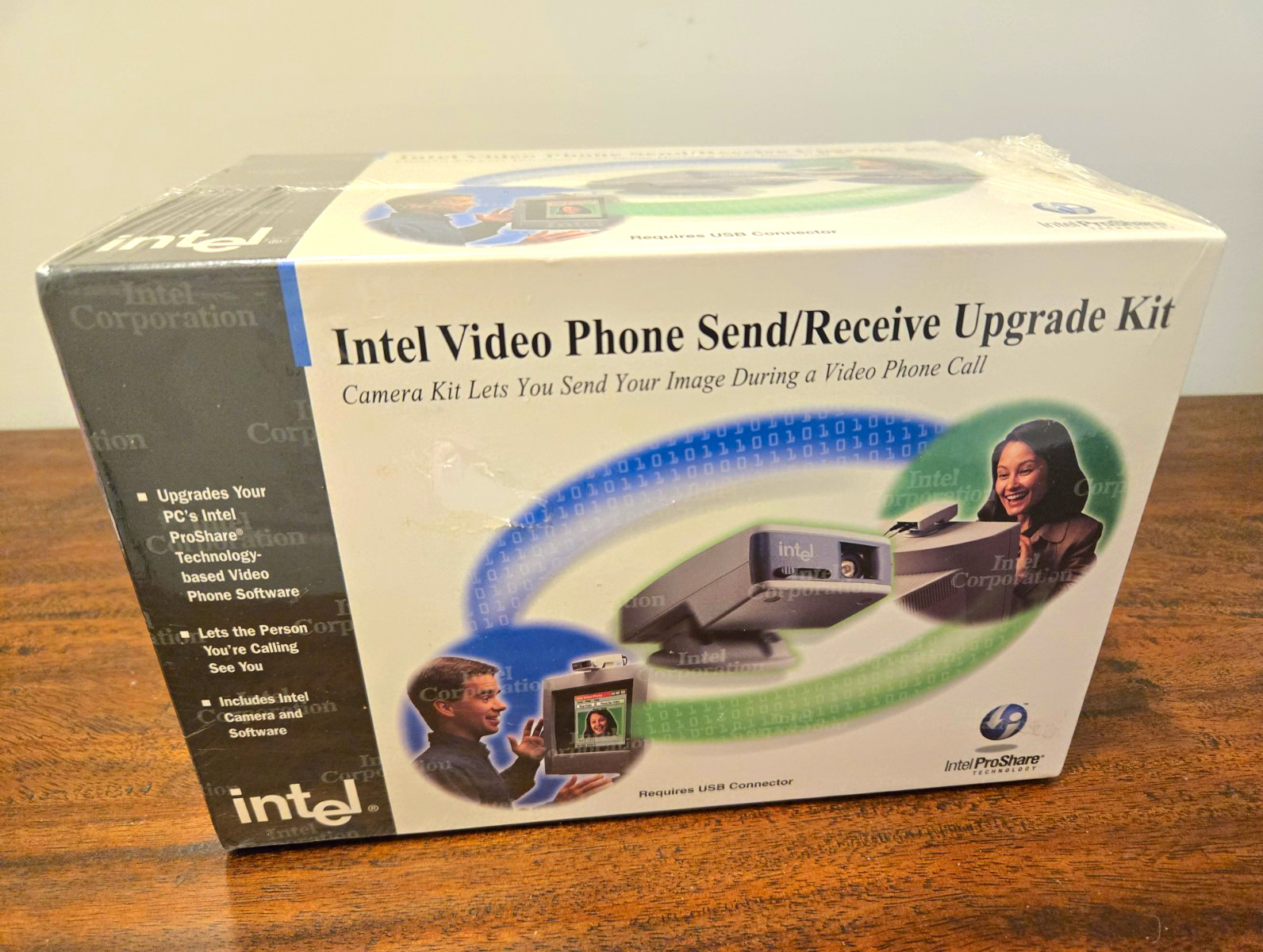 Vintage Intel Video Phone Send/Receive Upgrade Kit Video Capability USB HCPV2WD Vintage Intel Video Phone Send/Receive Upgrade Kit Video Capability USB HCPV2WD