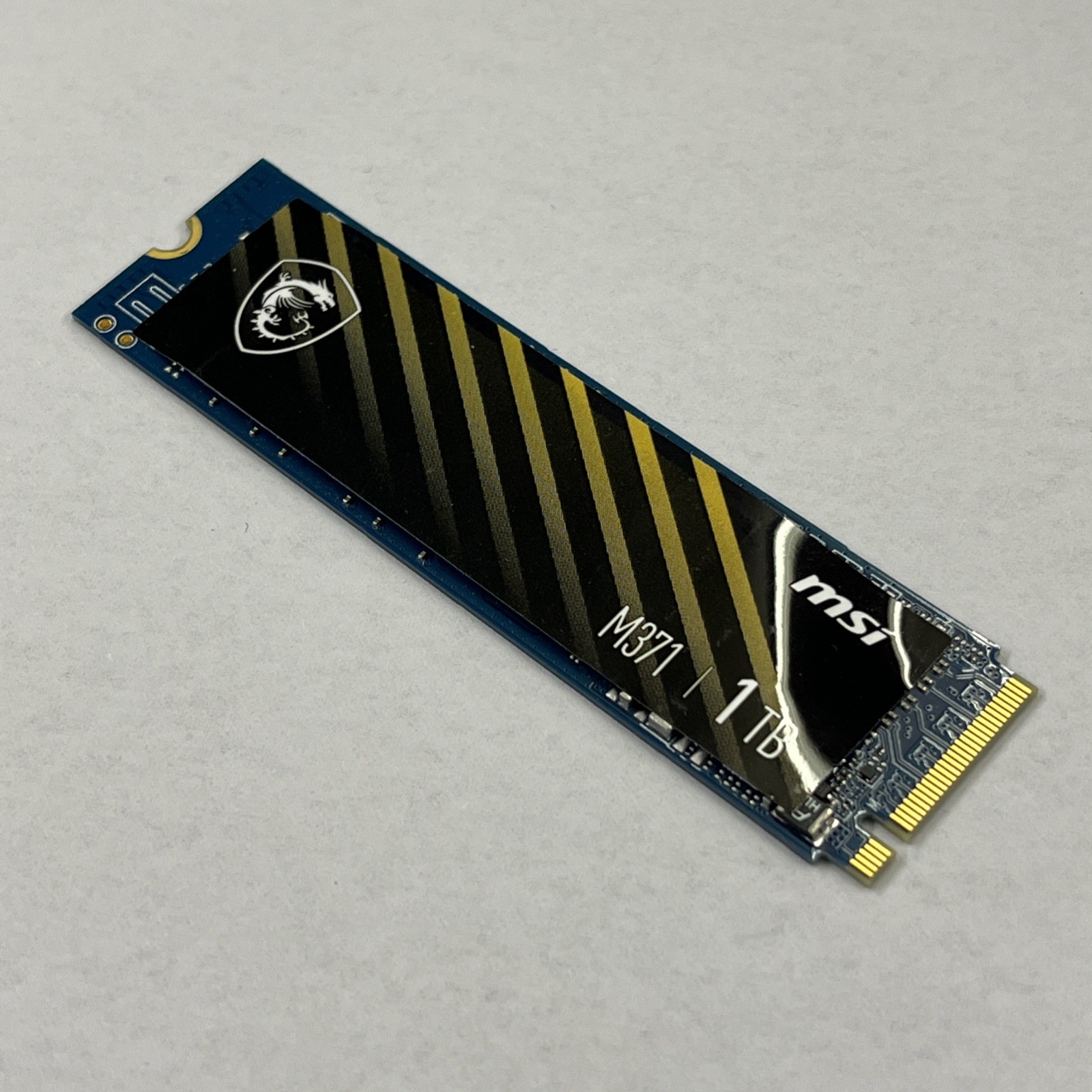 MSI M371 1TB NVMe Internal SSD Gen3x4 M.2 2280 MSI M371 1TB NVMe Internal SSD Gen3x4 M.2 2280