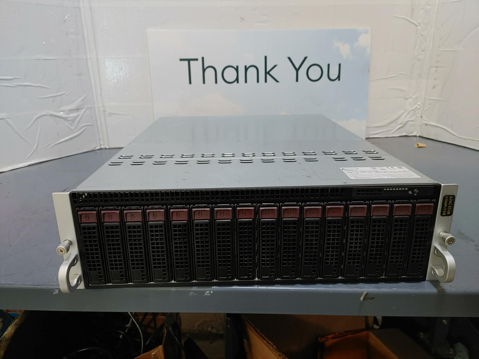SuperMicro 938-16 5039ms-h8trf 3U MicroCloud SuperServer w 8 X11SSD-F Blades 2PS