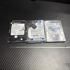 Lot of 3 1TB Samsung WD Toshiba SATA 2.5