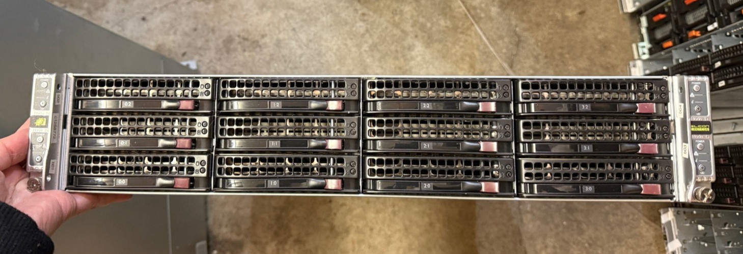 AS IS Supermicro SuperServer 6026TT-HIBQRF 12-Bay 4x X8DTT-HIBQF AS IS Supermicro SuperServer 6026TT-HIBQRF 12-Bay 4x X8DTT-HIBQF