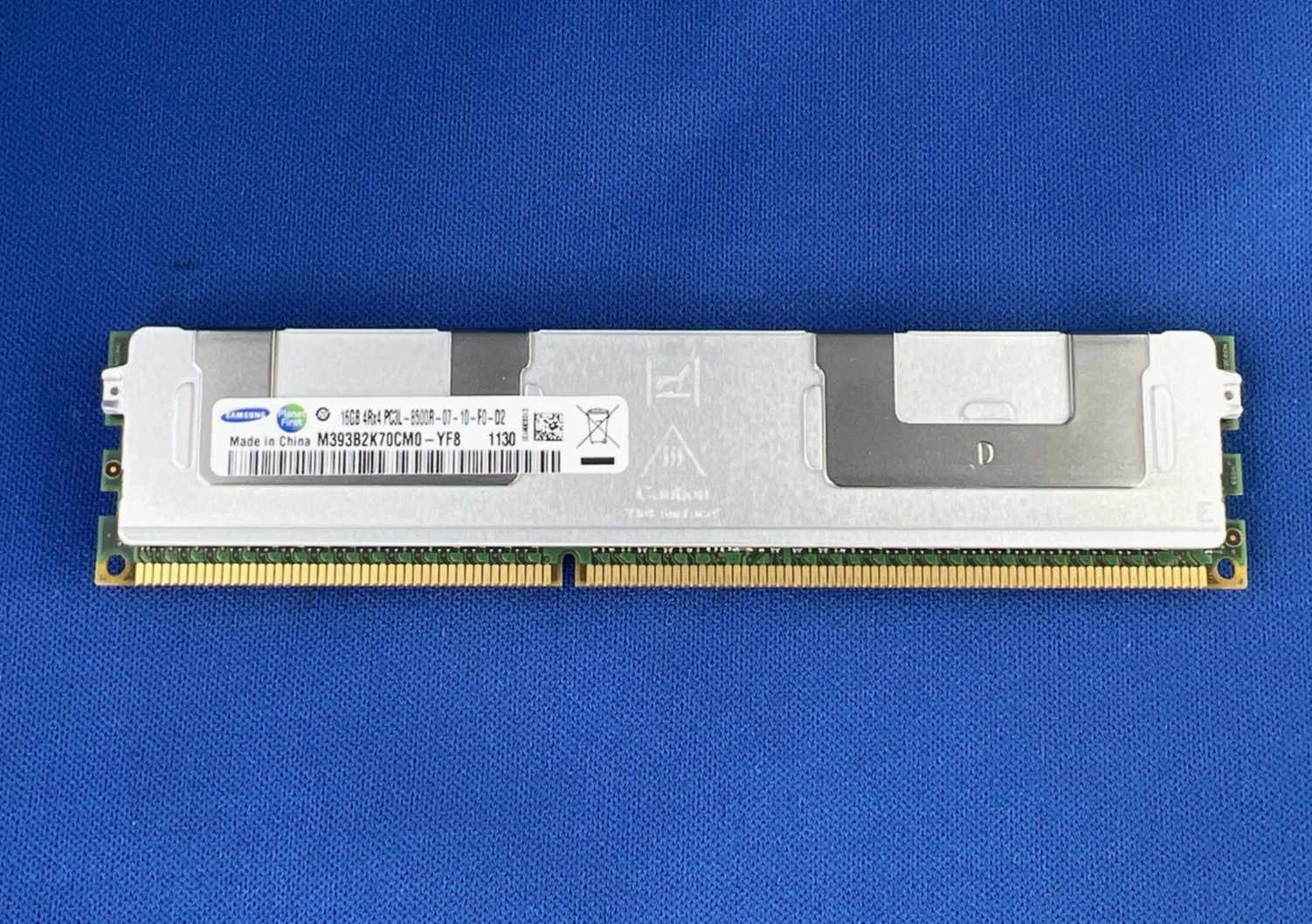 LOT 120x Samsung 16GB (1.92TB) PC3L-8500R DDR3 ECC RDIMM M393B2K70CM0-YF8 SERVER