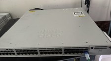 Cisco C9300-48U-E 48-Port UPOE Switch IOS-XE 17.09.05 w/ 1x PWR-C1-1100WAC-P picture